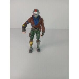 2018 Fortnite Rust Lord 4" Jazwares Articulated Action Figure Rustlord Loose GUC